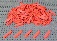 Lego Coral Pink 1x4 Plate with Two Studs (41740) x10 in a set *NEW* City Friends