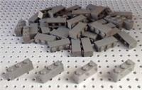 Lego Dark Bluish Grey 1x3 Brick (3622) x10 in a set BRAND NEW* City Star Wars