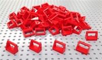 Lego Red 1x2 Modified Plate with Handle (2432) x10 *BRAND NEW* Star Wars City