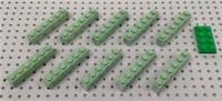 Lego Sand Green 1x6 Brick (3009) x10 in a set *BRAND NEW City Star Wars Friends