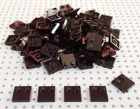 Lego Black 2x2 Tile with Two Studs (33909) x10 *NEW* City Minecraft Star Wars