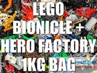 ???1Kg/1000g LEGO BIONICLE/HERO FACTORY PARTS +WIDE VARIETY +CAREFULLY CLEANED??