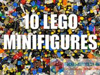 ££10x GENUINE LEGO MINIFIGURES INC HEAD, TORSO, LEGS & HAIR/HELMET/HAT££