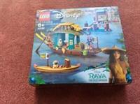 LEGO DISNEY PRINCESS RAYA AND BOUNS BOAT 43185 - NEW/BOXED/SEALED