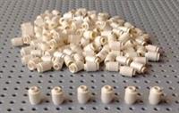 Lego 1x1 White Round Brick Barrel (3062) x25 *BRAND NEW Star Wars Minecraft