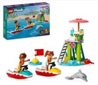 LEGO Friends Lifeguard Toy Building Set - Beach Water Scooter for 5+ Years D