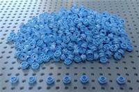 Lego Medium Blue 1x1 Round Stud Flower Plate (24866) x10 *BRAND NEW City Friends