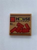 Lego House 40502 Moulding Machine Denmark Exclusive 2x2 Tile