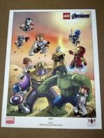 Lego Avengers Endgame VIP Art Print 2 of 3 art by Andrea Divito & Laura Villari