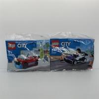 2x LEGO City Polybags Skater & Go Kart (30568, 30598) Brand New & Sealed
