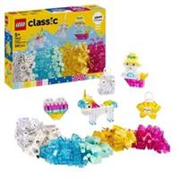 LEGO Classic Magical Transparent Box Building Toys Set 11040