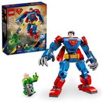 LEGO DC Superman Mech vs. Lex Luthor Super Hero Toy Figure Playset 76302