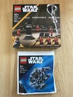 Lego Star Wars Kamino Training Facility 40765 & 30708 Falcon NEW FREE Signed P&P