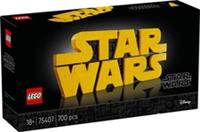 LEGO Star Wars Brick-Built Star Wars Logo Sign Construction Set 75407