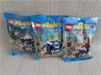 Lego Mixels Series 7 Complete Blue Set Brand New Sealed 41554 41555 41556