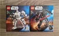 LEGO 75368 DARTH VADER MECH & 75370 STORMTROOPER MECH NEW SEALED