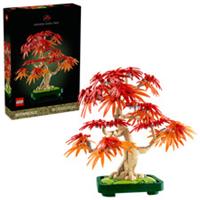LEGO Botanicals Japanese Red Maple Bonsai Tree Plant Decor Buildable Set 10348