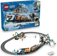 LEGO City Explorers' Arctic Polar Express Train Buildable Construction Set 60470