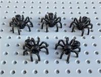 Lego Black Spider (29111) *(Pack of 5) *NEW City Halloween Spooky Spiders Web