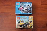 LEGO SETS 31041 CONSTRUCTION VEHICLES & 60006 POLICE ATV.