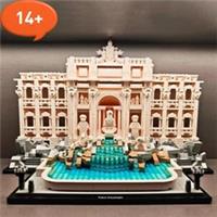 🏛️New🏛️ MOC 21062 Trevi Fountain Building Blocks Architecture 1880pcs no box