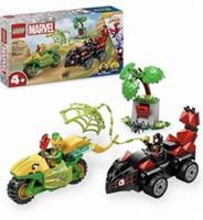 LEGO Marvel Spin and Electro Dinosaur Vehicle Chase Set (11198) | Ages 4+