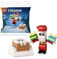 LEGO Creator Christmas Chimney Fun with Santa Set (30692) | Ages 6+