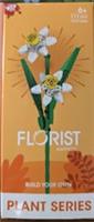Daffodil - 1x Block Flower Stem - Wizz Toys - Florist Plant Series (Not Lego)