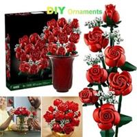 Icons Bouquet of Roses (10328) Sealed Box,Eternal Flower DIY Ornament-Toys Gifts