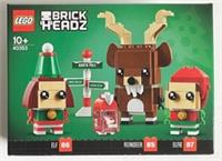 LEGO 40353 BRICKHEADZ 40353 REINDEER, ELF & ELFIE CHRISTMAS Retired BNIB 2019