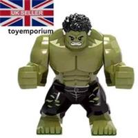 INCREDIBLE HULK LARGE 7.5cm, custom Lego Minifigure, Building Block, Gift