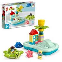 LEGO DUPLO 10989 Water Park Bath Toy Set for Toddlers Floating Learning Play