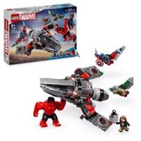 LEGO 76292 Marvel Captain America vs. Red Hulk Battle - 223 Piece
