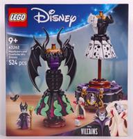 LEGO Disney Maleficent's and Cruella De Vil's Dresses 43262 - Sealed - New