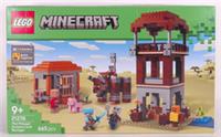 LEGO 21278 Minecraft The Pillager Outpost and Ravager 665pcs