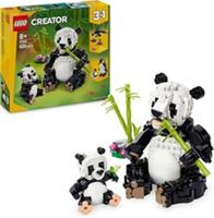 LEGO Creator 3in1 Wild Animals Panda Family Building Construction Playset 31165