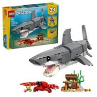 LEGO Creator 3in1 Fierce Shark with a Treasure Chest Construction Set 31381