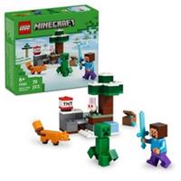 LEGO Minecraft Steve's Taiga Adventure Buildable Construction Set 21583