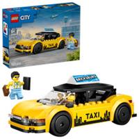 LEGO City Yellow Taxi Toy - Model Car Buildable Construction Kit 60487