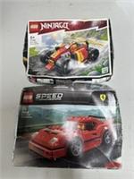 LEGO SPEED CHAMPIONS: Ferrari F40 Competizione (75890) Retired & NINJAGO 71780