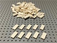 Lego White 1x2 Flat Tile (3069) *(Pack of 10) *BRAND NEW City Friends Minecraft