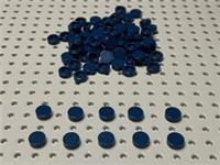 Lego Dark Blue 1x1 Flat Round Tile (35380) *(Pack of 10) *NEW Star Wars Friends