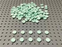 Lego Aqua Blue 1x1 Flat Round Tile (35380) *(Pack of 10) *NEW Star Wars Friends