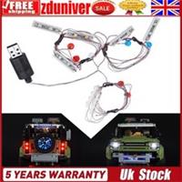 For LEGO Technic Land Rover Defender Car Model Building 42110 LED Light Kits UK