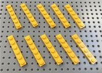 LEGO Yellow 1x6 Plate (3666) *(Pack of 10) *BRAND NEW* Space City Star Wars