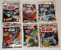 LEGO Star Wars - 6 Mini-Builds Reys Speeder Droid Gunship Y-Wing Etc
