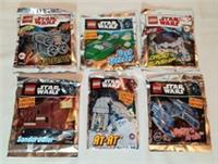 LEGO Star Wars - 6 Mini-Builds Droid Gunship Quadjumper AT-AT Flashspeeder Etc