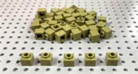 Lego Olive Green 1x1x2/3 Modified Brick (86996) *(Pack of 5) NEW* Castle City