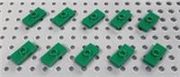 Lego Green 1x2 Plate 'Jumper' Tile (3794 / 15573) *(Pack of 10) *NEW Minecraft