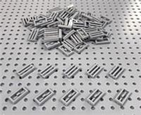 LEGO Light Bluish Grey 1x2 Tile with Radiator Grille (2412) *(Pack of 10) *NEW